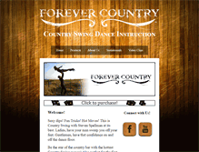 Tablet Screenshot of forevercountry.net